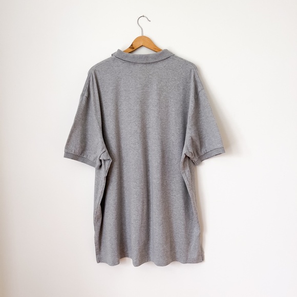 Polo Ralph Lauren Grey Polo Shirt Size XXL Classic Preppy Quiet Luxury - Picture 4 of 9